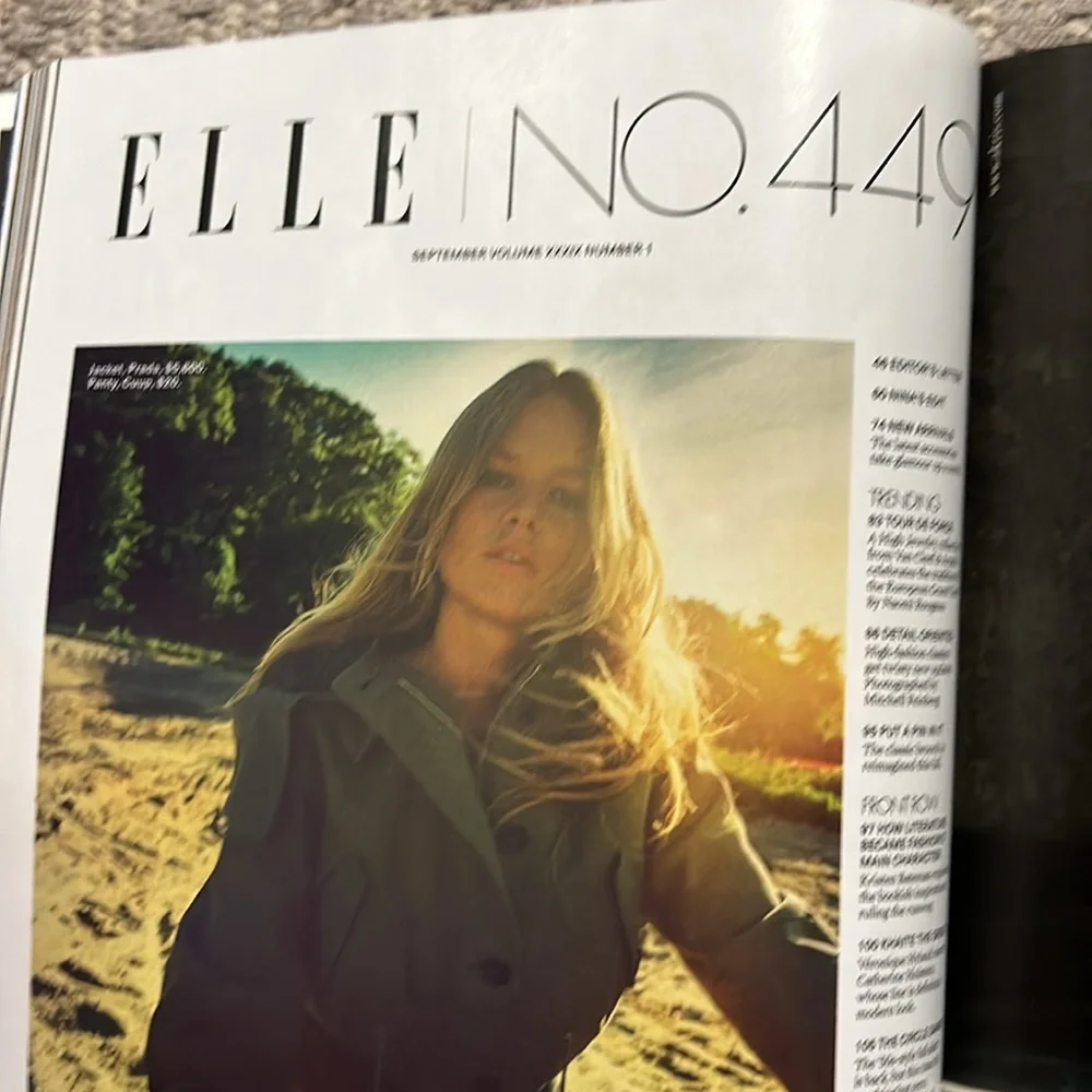 Elle Magazine Zendaya Edition September 2023